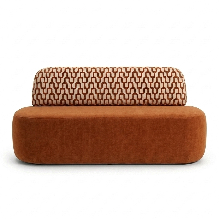 Sevilla Eetbank Cognac – front