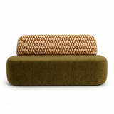 Sevilla Eetbank – Olijfgroen
