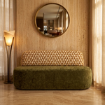 Sevilla Eetbank Olijfgroen – sfeer boutique hotel