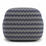 Paloma Fauteuil Chevron Navy - achterkant