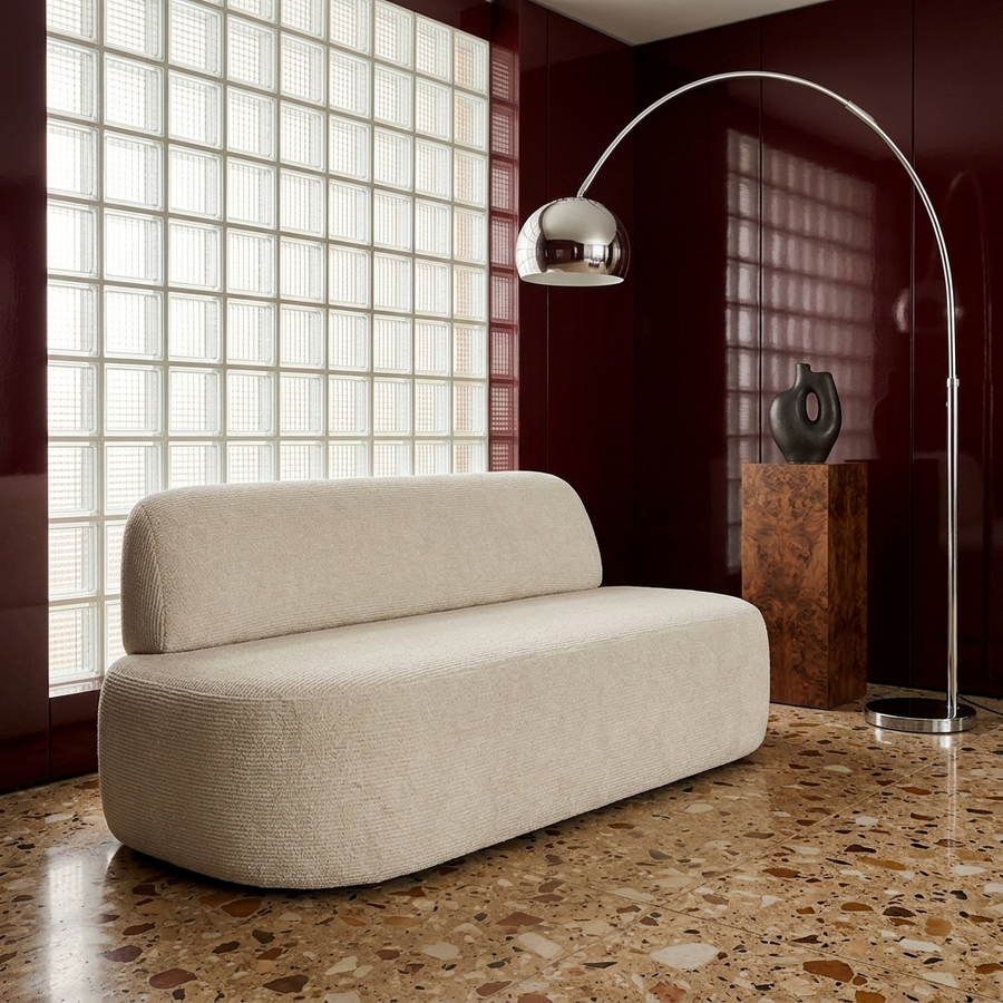 Malaga Eetbank Golden 03 Ivoor - sfeerbeeld interieur