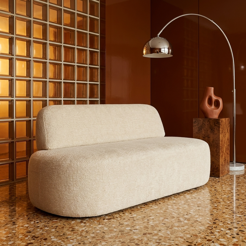 Malaga Eetbank Golden 04 Crème - sfeerbeeld interieur