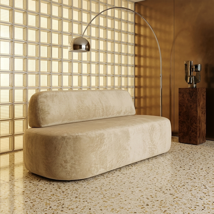 Malaga Eetbank Golden 31 Champagne - sfeerbeeld interieur