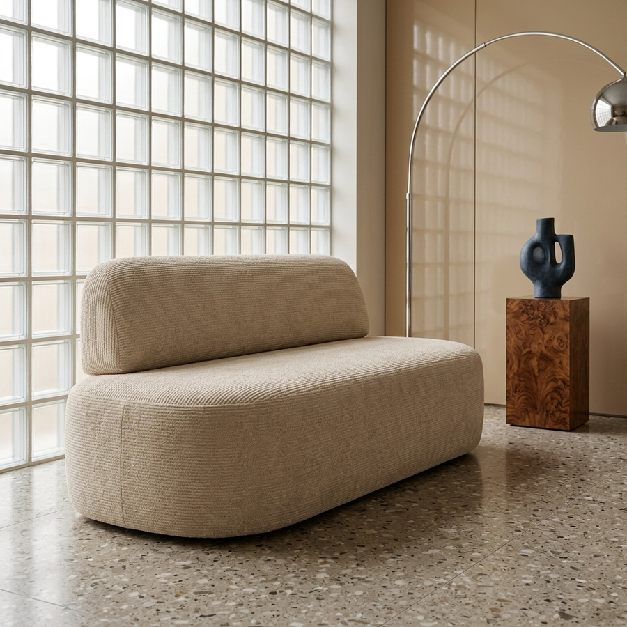 Malaga Eetbank Golden 21 Zand - sfeerbeeld interieur