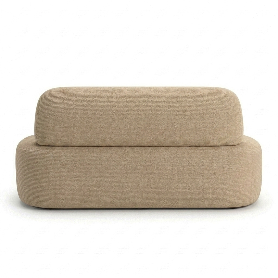 Malaga Eetbank Golden 24 Beige - achteraanzicht