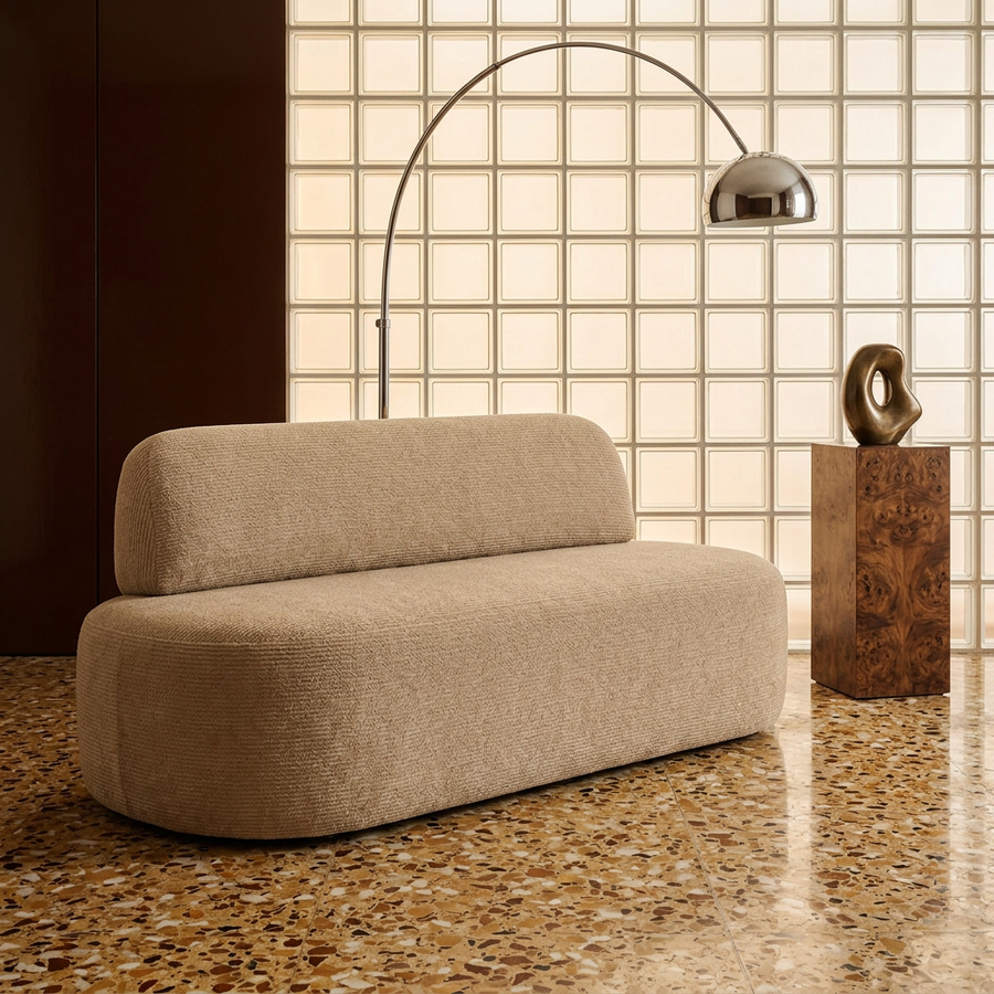 Malaga Eetbank Golden 24 Beige - sfeerbeeld interieur