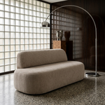 Malaga Eetbank Golden 25 Licht Taupe - sfeerbeeld interieur