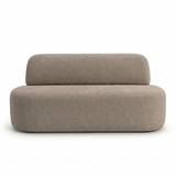 Ronde Eetkamerbank Taupe – Velvet | Malaga