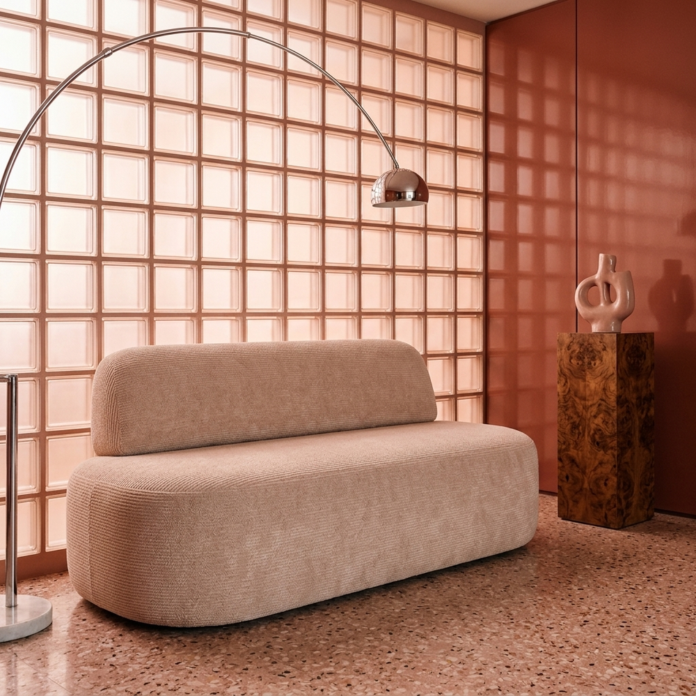 Malaga Eetbank Golden 50 Nude - sfeerbeeld interieur