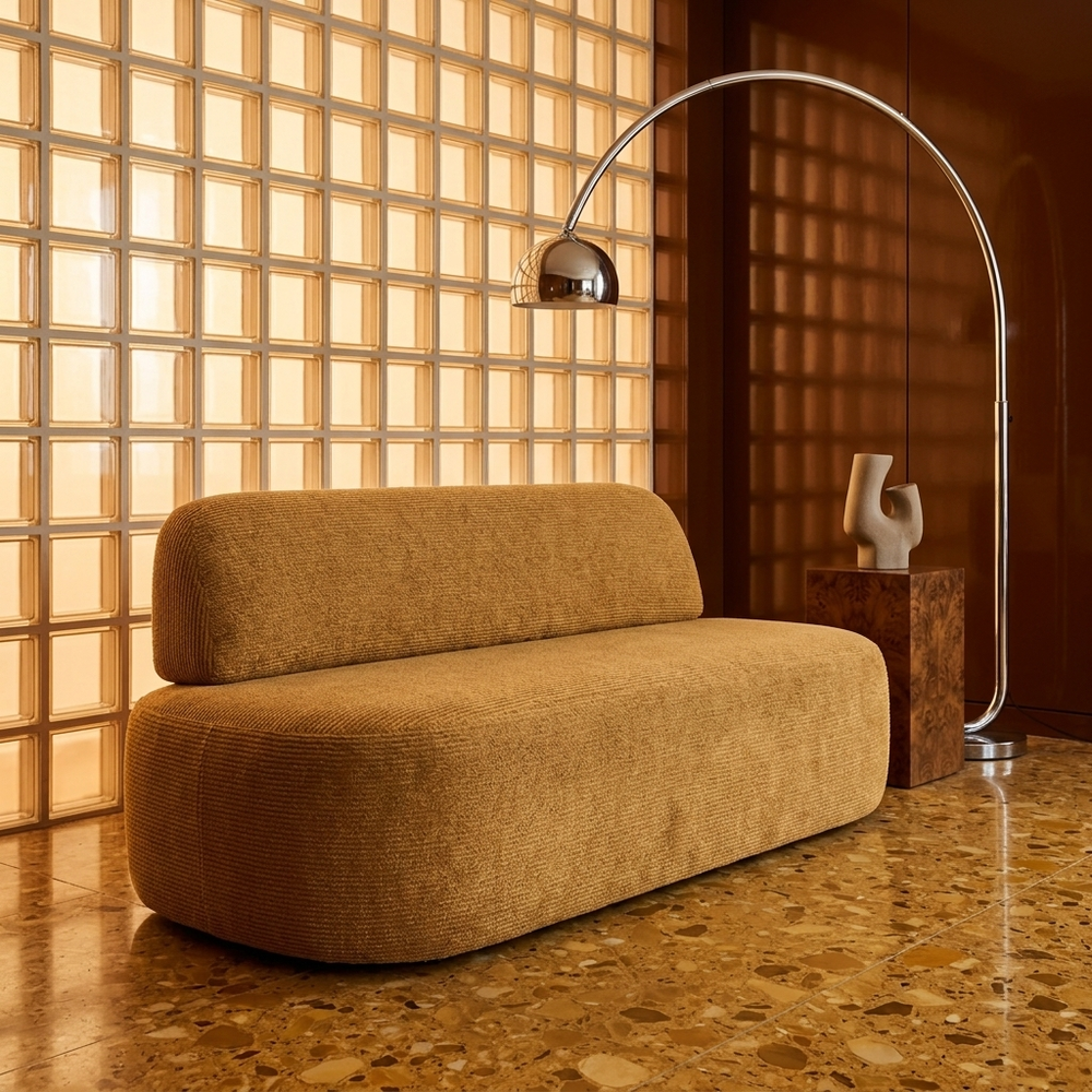 Malaga Eetbank Golden 46 Oker - sfeerbeeld interieur