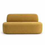 Ronde Eetkamerbank Mosterd – Velvet | Malaga
