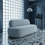 Malaga Eetbank Golden 72 Lichtblauw - sfeerbeeld interieur