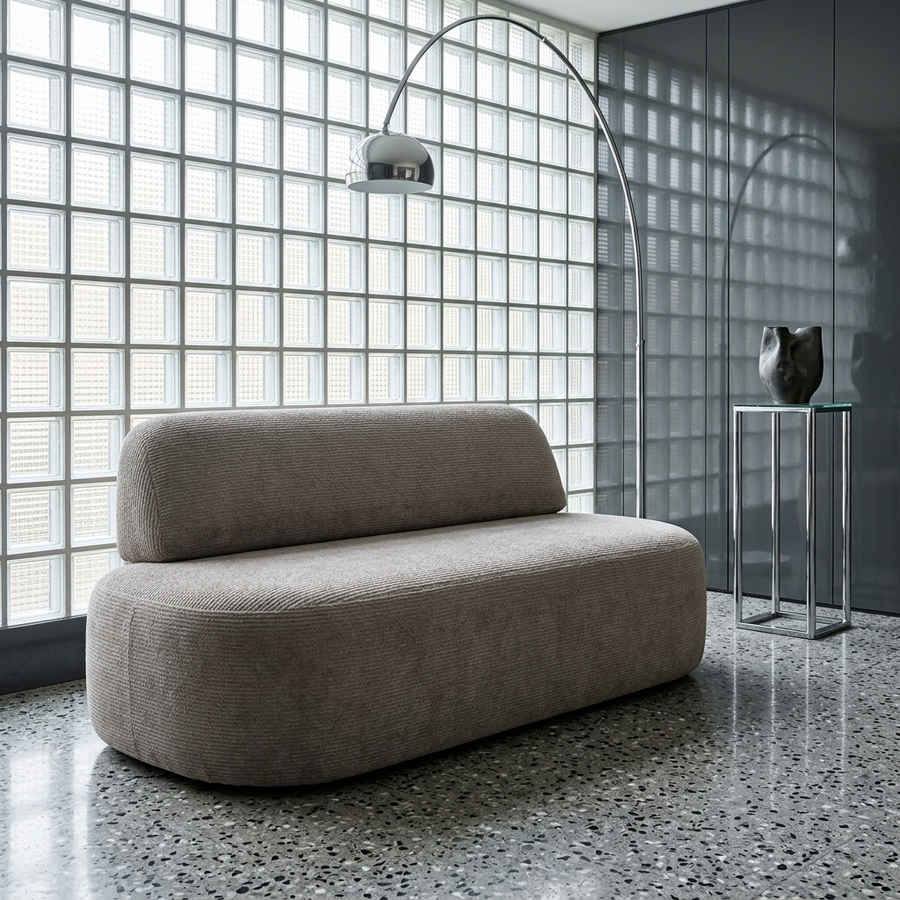 Malaga Eetbank Golden 97 Warmgrijs - sfeerbeeld interieur