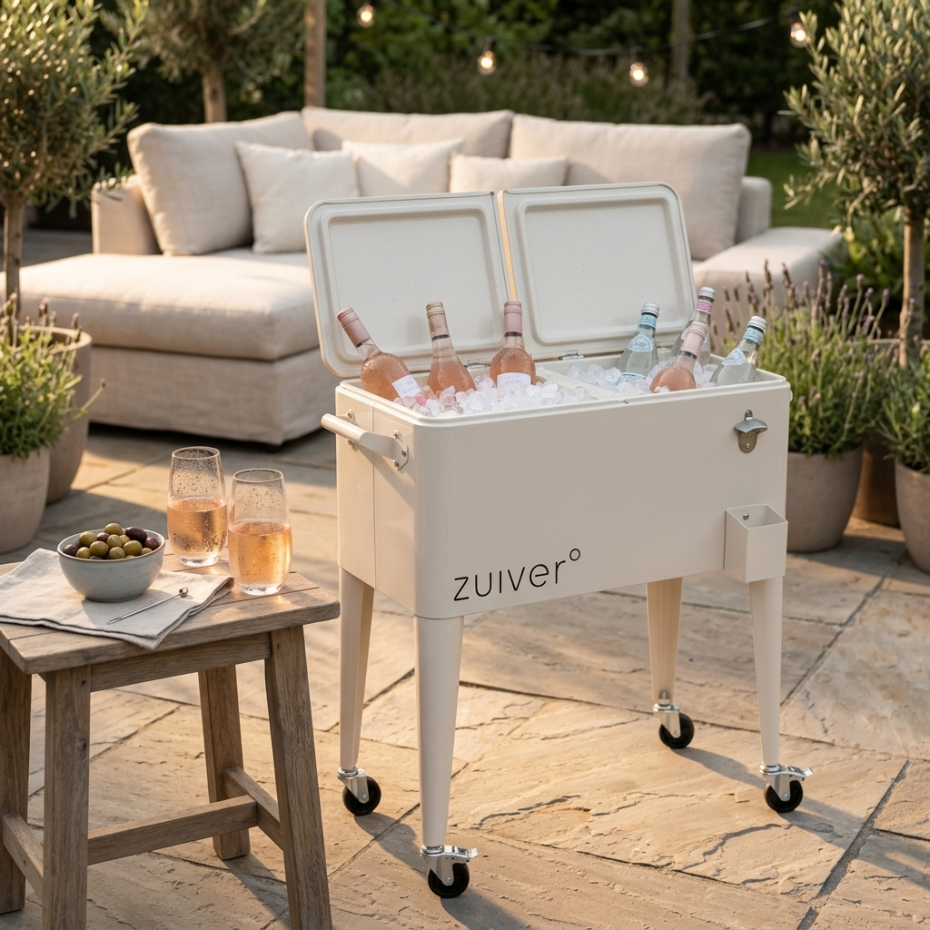 Zuiver Cooler Be Cool Cream - golden hour terras