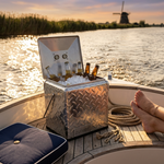 Zuiver Cooler Be Heavy - op de sloep bij golden hour