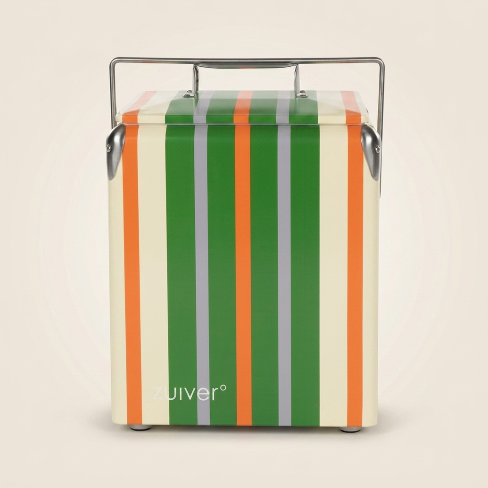 Cooler Be Wine Strepen Lemon Groen - Zuiver