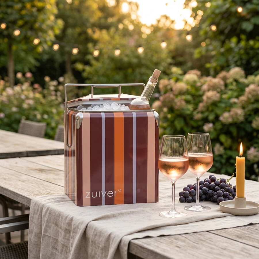 Zuiver Cooler Be Wine Burgundy - wine o'clock in de tuin