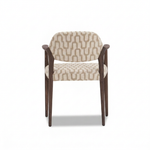 Paloma Eetkamerstoel Romi 22 zand - achteraanzicht