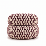 Sevilla Emiel Draaifauteuil aubergine – achterkant