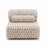 Sevilla Toleno modulaire loungestoel gebroken wit – voorkant