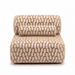 Sevilla Toleno modulaire loungestoel zand – voorkant