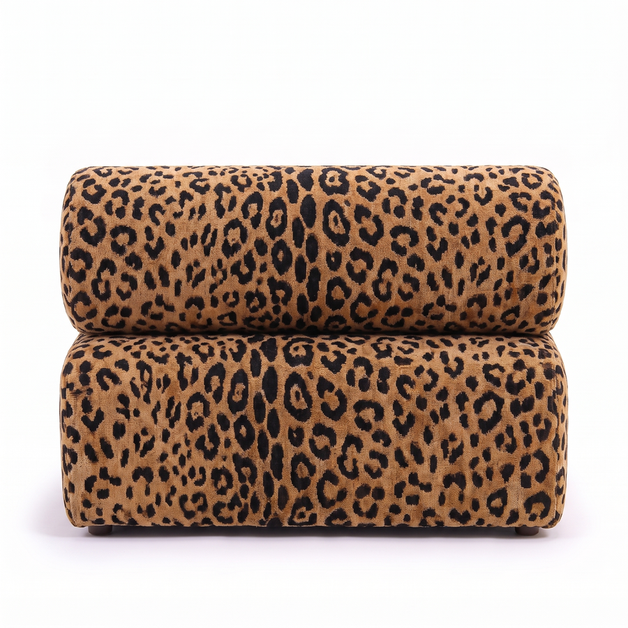 Valenci Toleno loungestoel Wild 242 panter – achterkant
