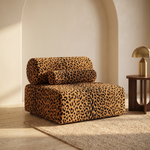 Valenci Toleno loungestoel panter – sfeer woonkamer