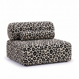 Valenci Toleno Modulaire Loungestoel – Panter Zwart Wit
