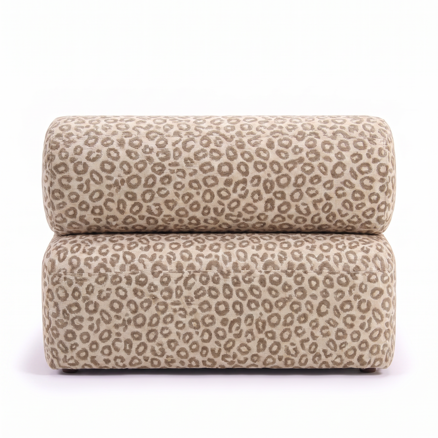 Valenci Toleno loungestoel panter beige – achterkant