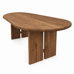 Pure Oak ovale eettafel 260 cm in Light Roast