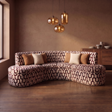 Sevilla Hoek Eetkamerbank – Romi 65 Bruin Aubergine