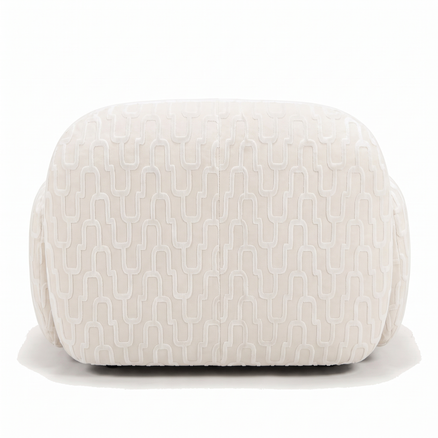 Sevilla Fauteuil Romi 01 Gebroken Wit - achterkant