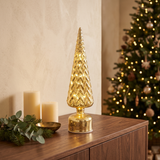 Kerstboom LED glas goud 35 cm – PTMD Noran