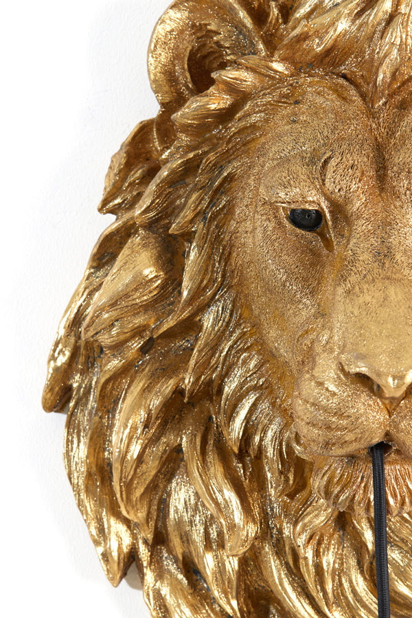 Light & Living Wandlamp Lion 33x40cm