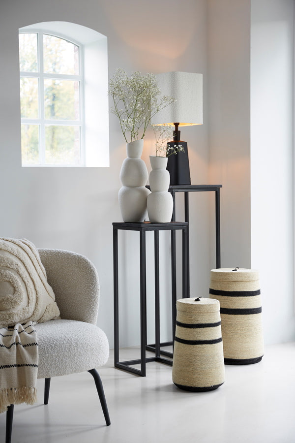 Light & Living Lampenkap Bolero Wit