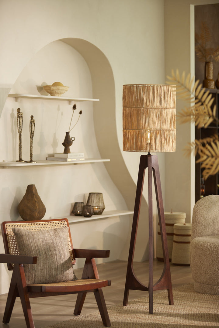 Light & Living Lampenkap Lanzano Raffia Naturel