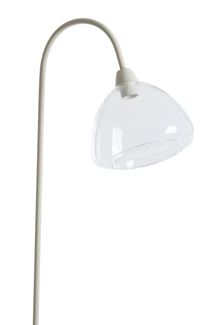 Light & Living Vloerlamp Bisho Crème
