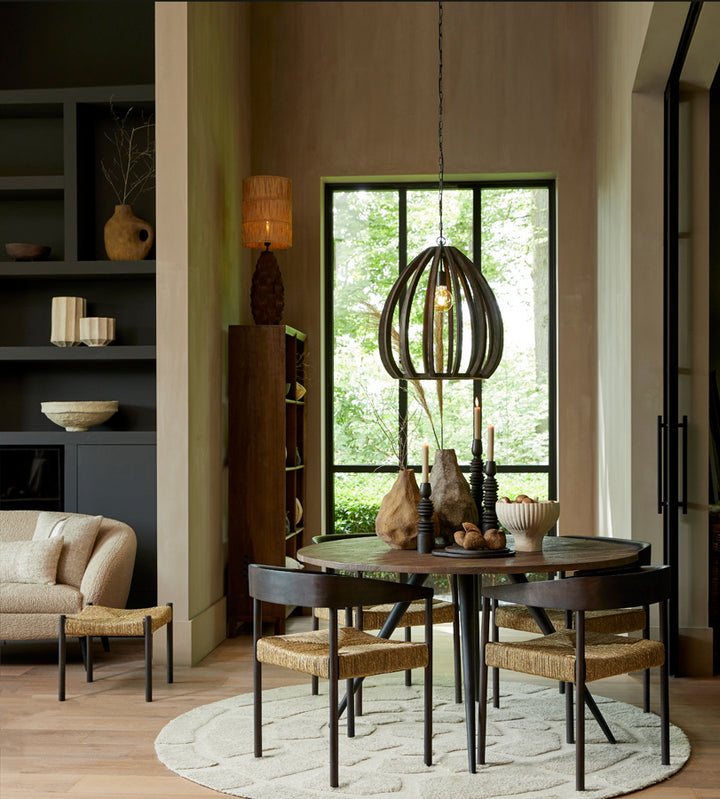 Light & Living Lampenkap Lanzano Raffia Naturel