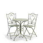 Franse Bistroset Groen - voor Balkon & Terras