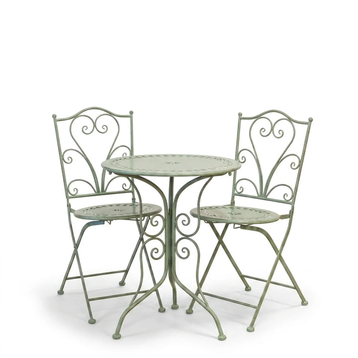 Franse Bistroset Groen - voor Balkon & Terras
