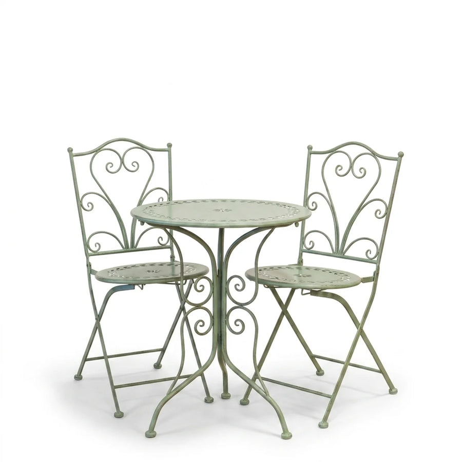 Franse Bistroset Groen - voor Balkon & Terras