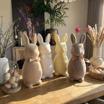 Paashaas Man Flock XL 63 cm – Luxe Paasdecoratie