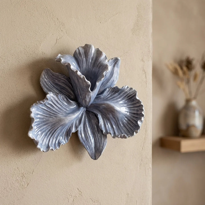 Wand bloem Hawaï blauw