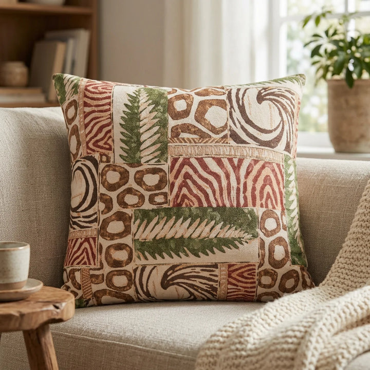 Lente Jungle Sierkussen 45x45 cm – Leopard