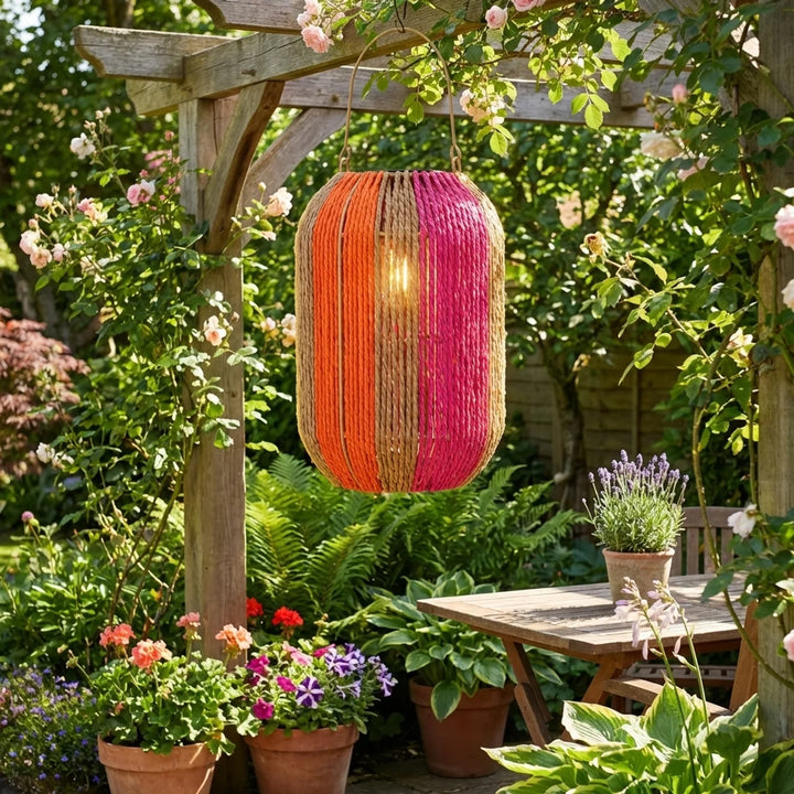 Solar Tuinlantaarn – Kleurrijke Solar Lamp voor Tuin & Balkon