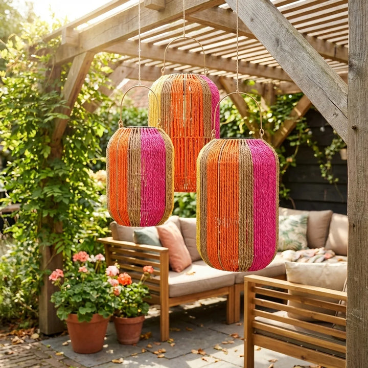 Solar Tuinlantaarn – Kleurrijke Solar Lamp voor Tuin & Balkon