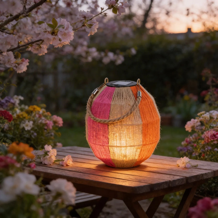 Solar Lantaarn Solara L – Kleurrijke Solar Tuinlamp