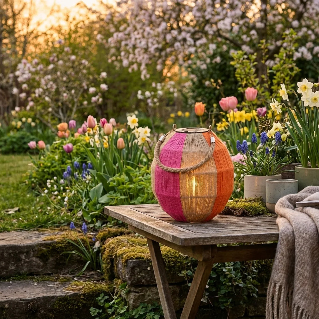 Solar Lantaarn Solara L – Kleurrijke Solar Tuinlamp