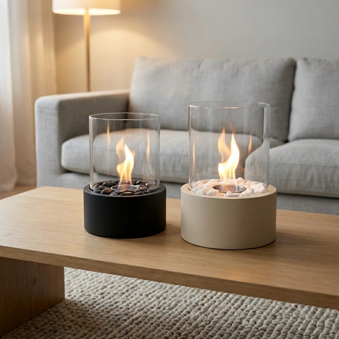 Tafel Haard Zwart – Sfeerhaard voor Binnen & Buiten