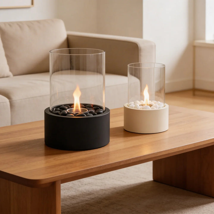 Tafel Haard Zwart – Sfeerhaard voor Binnen & Buiten